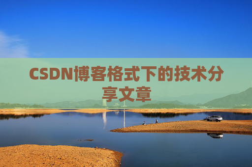 CSDN博客格式下的技术分享文章